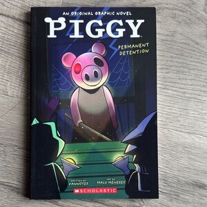 Scholastic Piggy Graphic Novel - Black and Purple Cover
